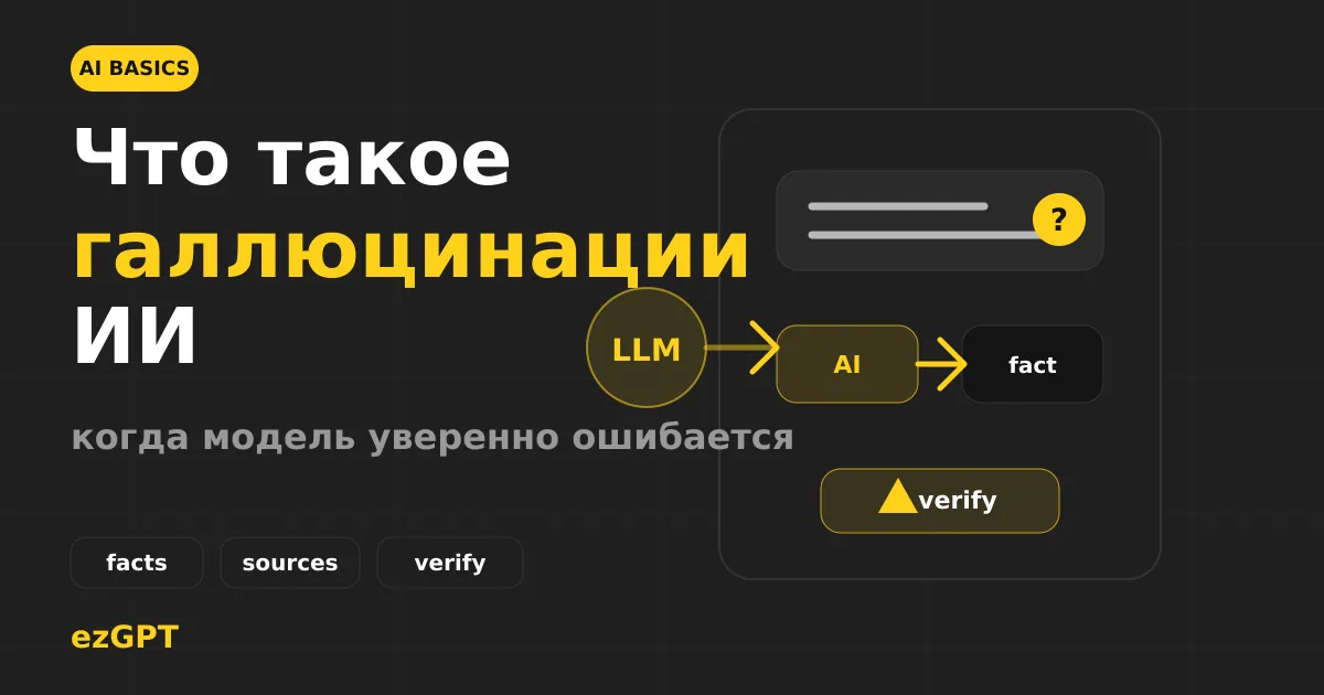 Что такое галлюцинации ИИ и почему нейросети ошибаются