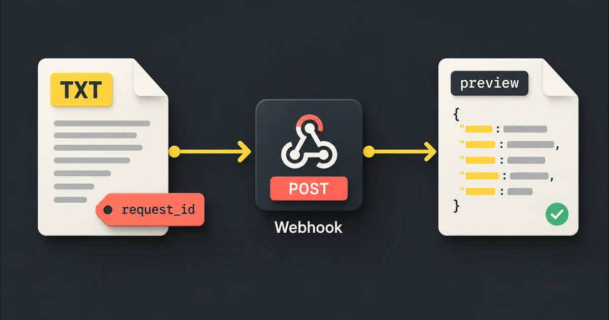 Как принять файл через Webhook в n8n