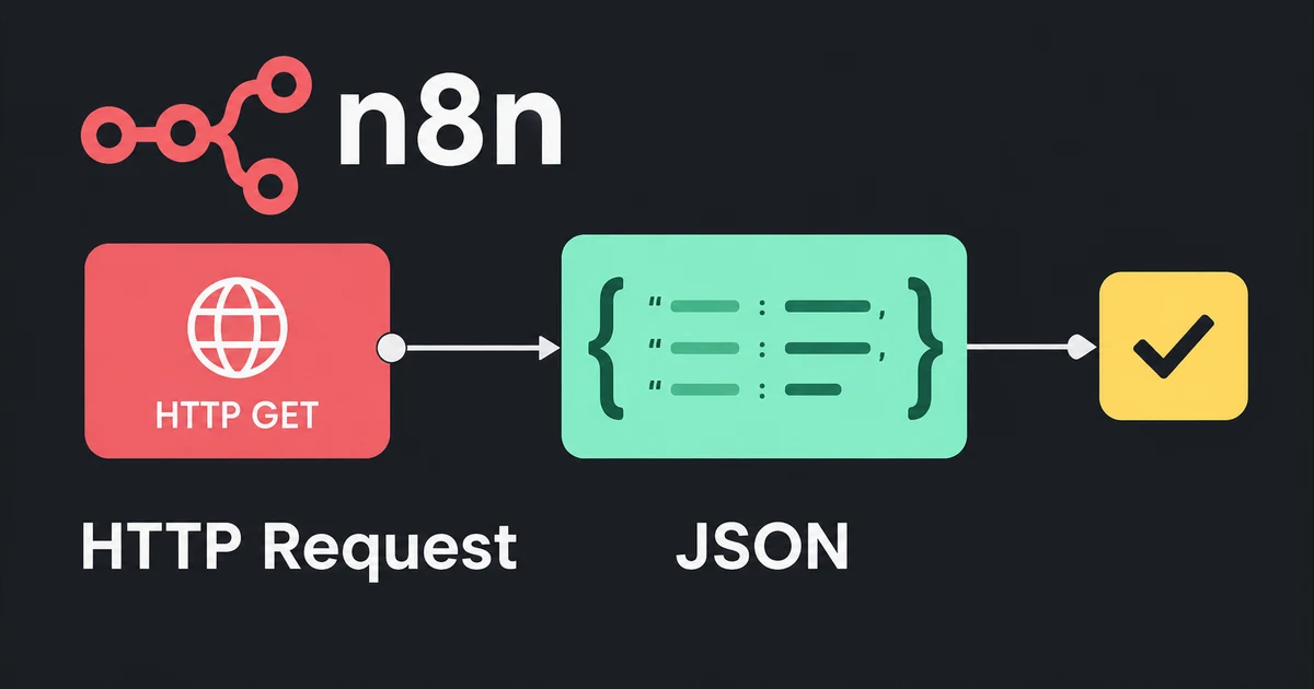 HTTP Request в n8n: как получить JSON из API и проверить ответ